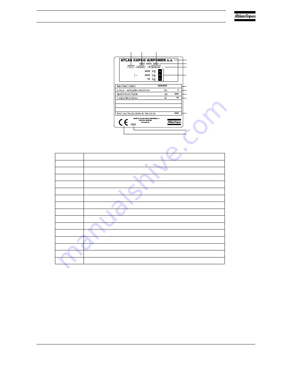 Atlas Copco XRHS 1100 CD6 Instruction Manual Download Page 107