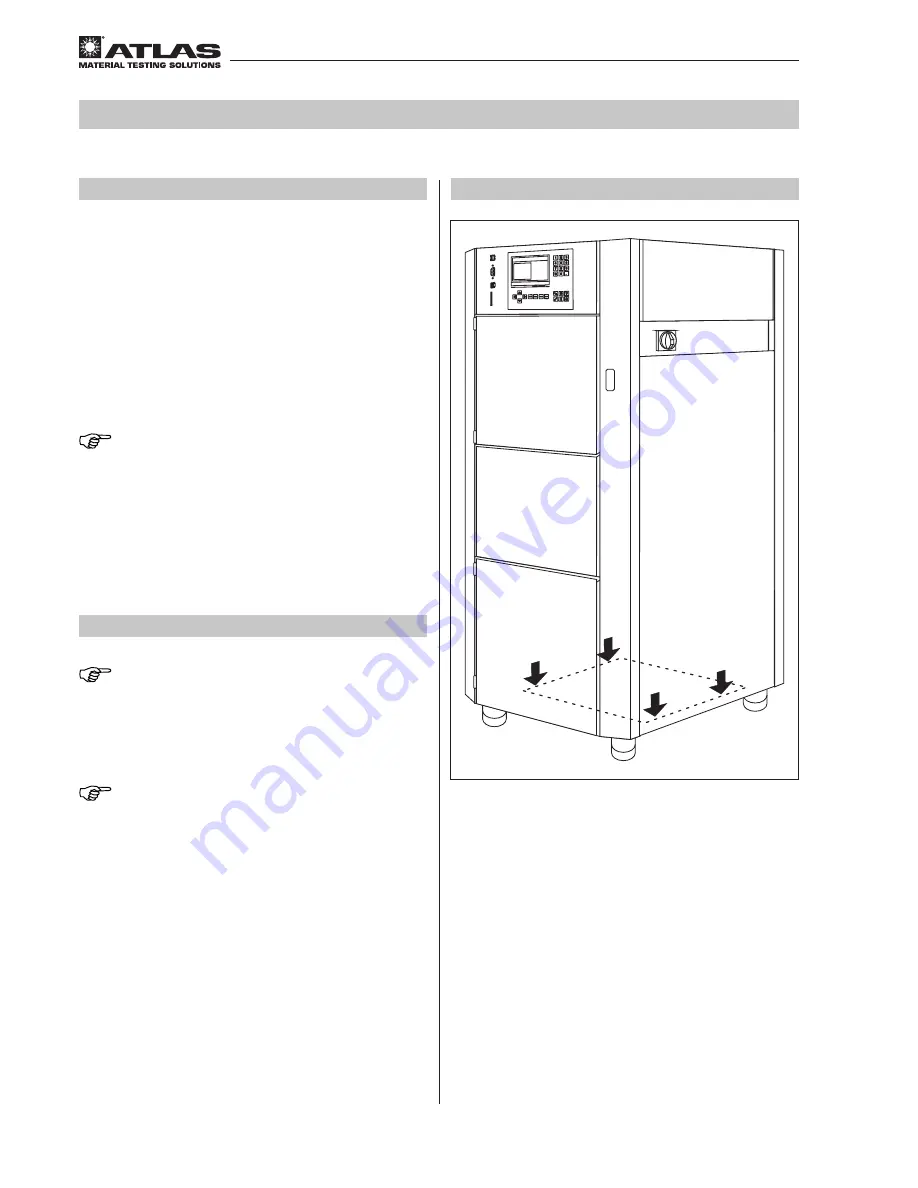 Atlas Xenotest 440 Operating Instructions Manual Download Page 12