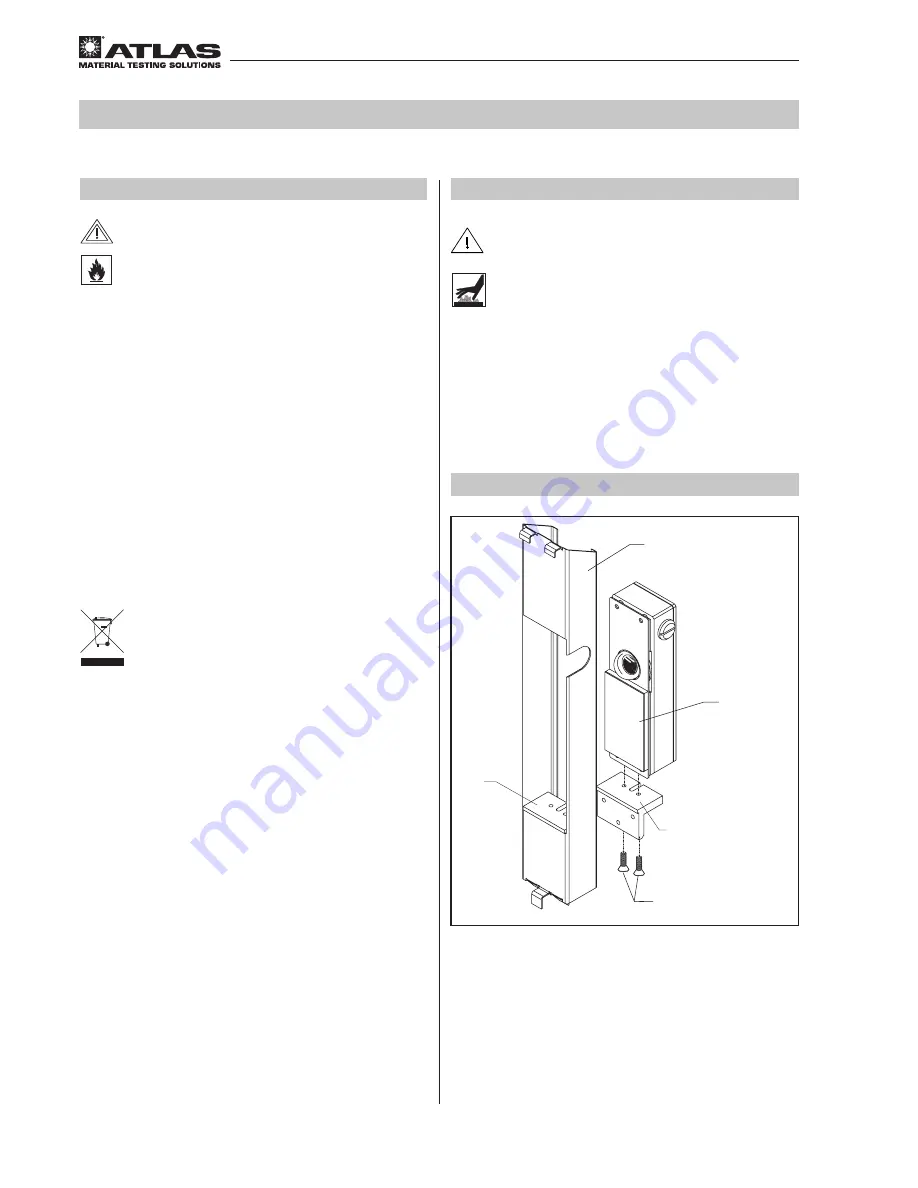 Atlas Xenotest 440 Operating Instructions Manual Download Page 40