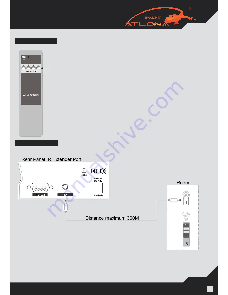 Atlona AT-DVI-41A User Manual Download Page 6