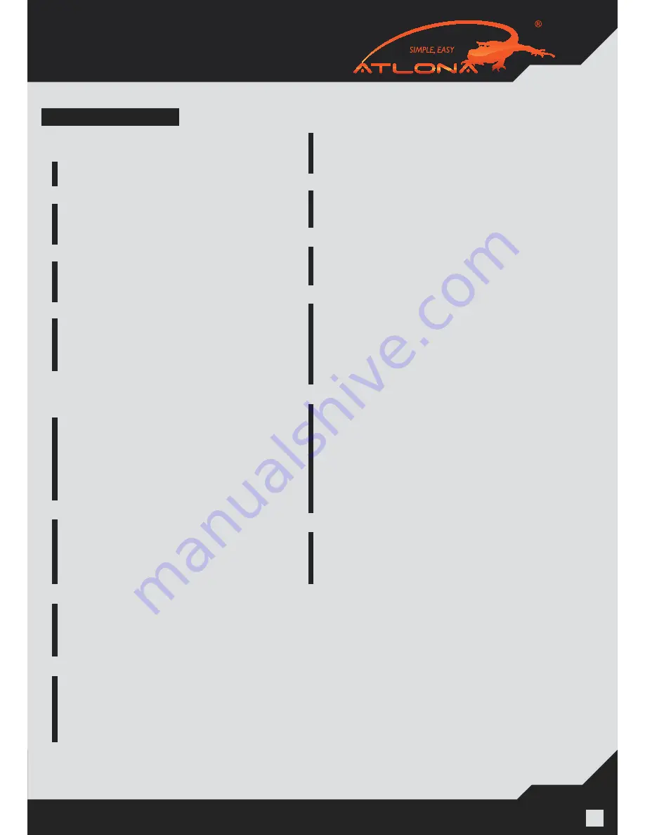 Atlona AT-DVI-41A Скачать руководство пользователя страница 9