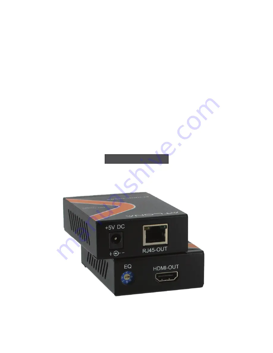 Atlona AT-HDMI40SRS User Manual Download Page 1