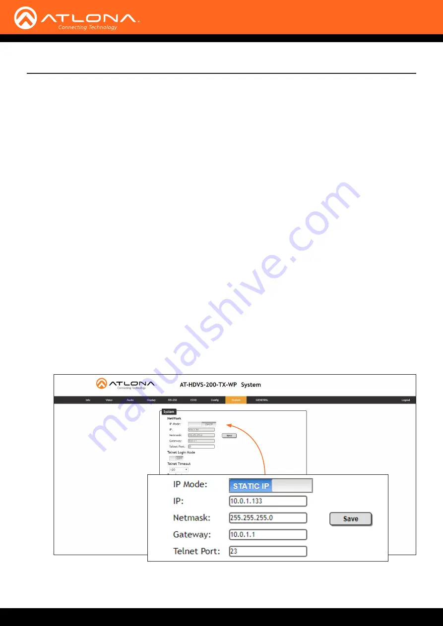 Atlona AT-HDVS-200-TX-WP Manual Download Page 14