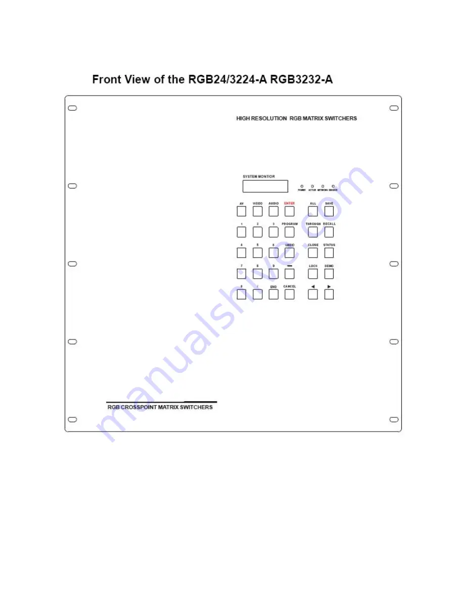 Atlona AT-RGB0802 TO AT-RGB6464 User Manual Download Page 10