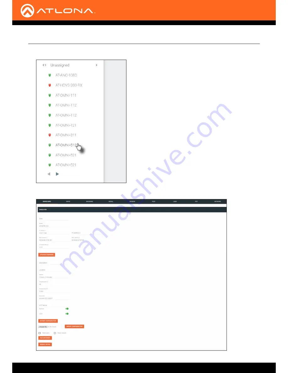 Atlona OmniStream AT-OMNI-512 Скачать руководство пользователя страница 18