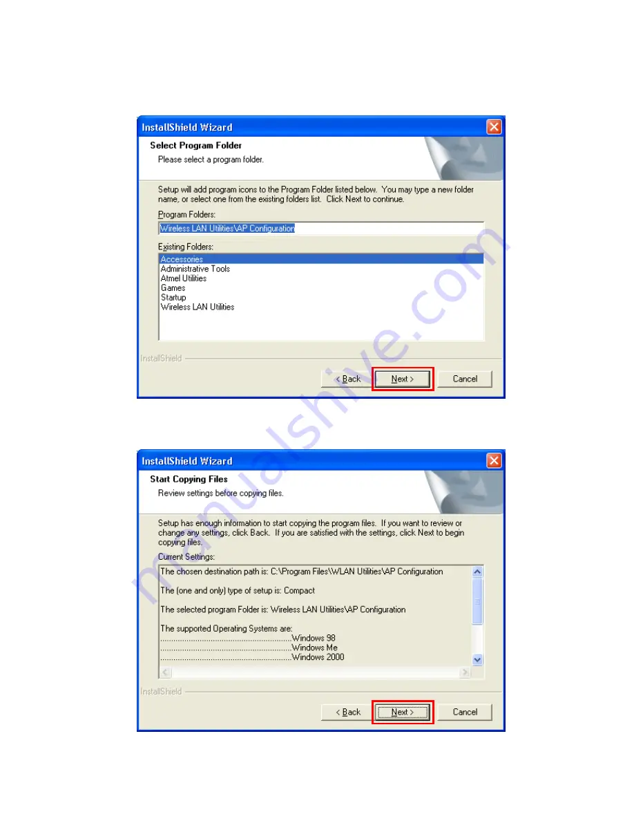 Atmel Wireless LAN Access Point Скачать руководство пользователя страница 36