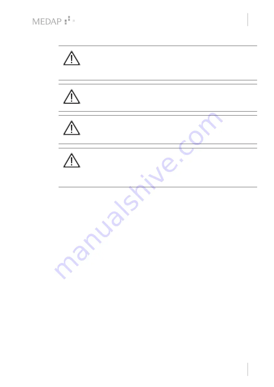 Atmos MEDAP FINA DFLOW Operating Instructions Manual Download Page 15