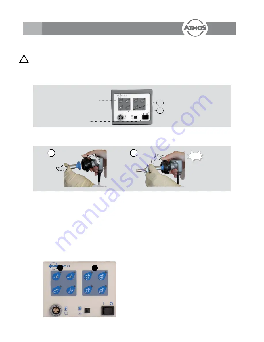 Atmos S61 Servant Operating Instructions Manual Download Page 12