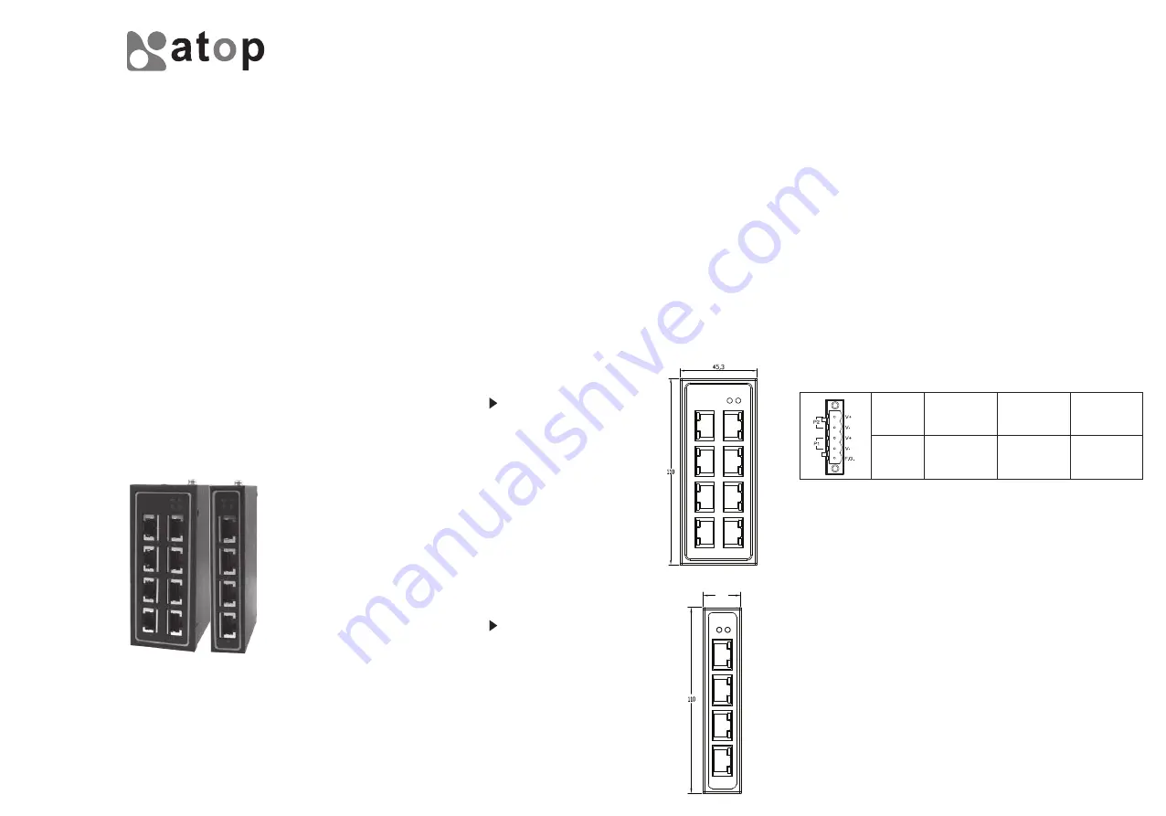 Atop EH2308-PR Hardware Installation Manual Download Page 1