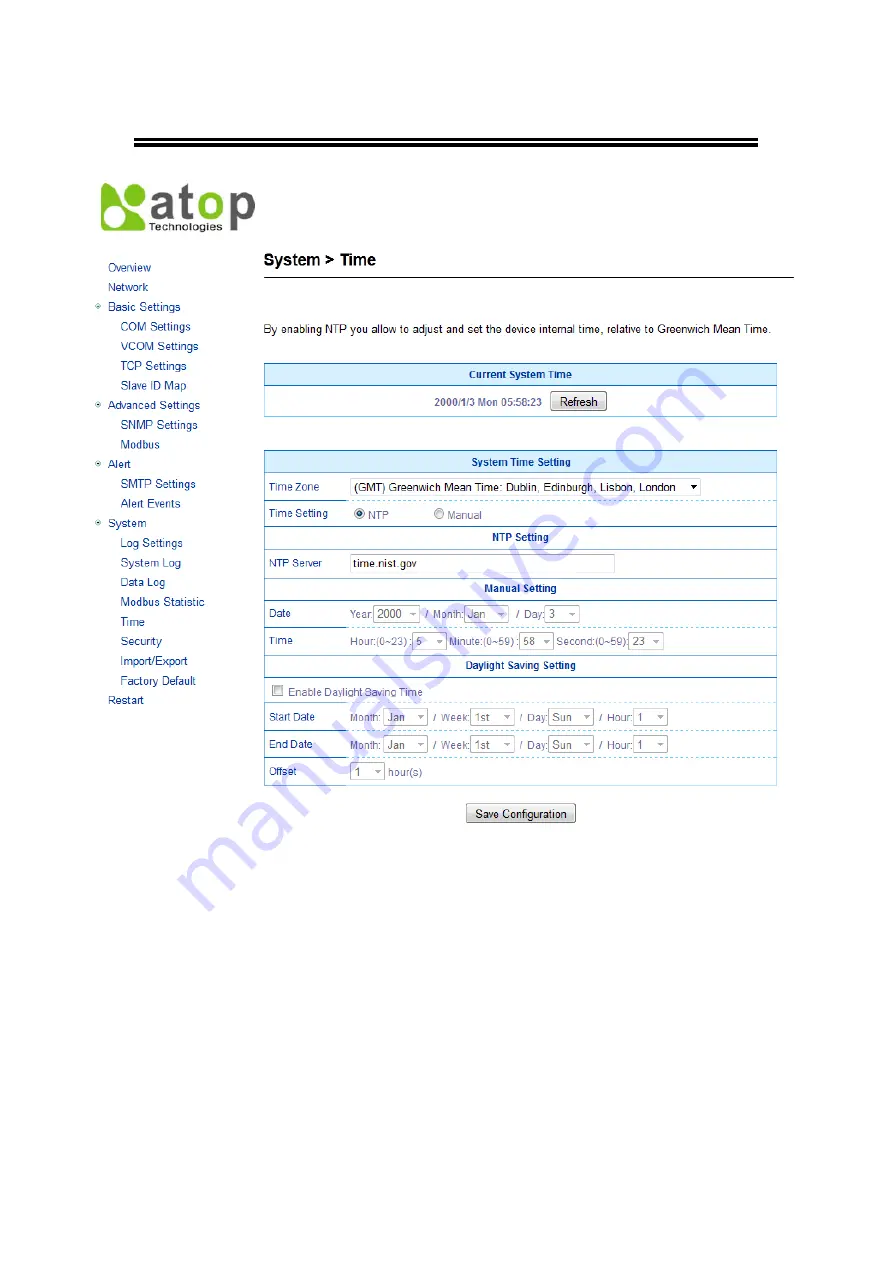 Atop MB5400 User Manual Download Page 50