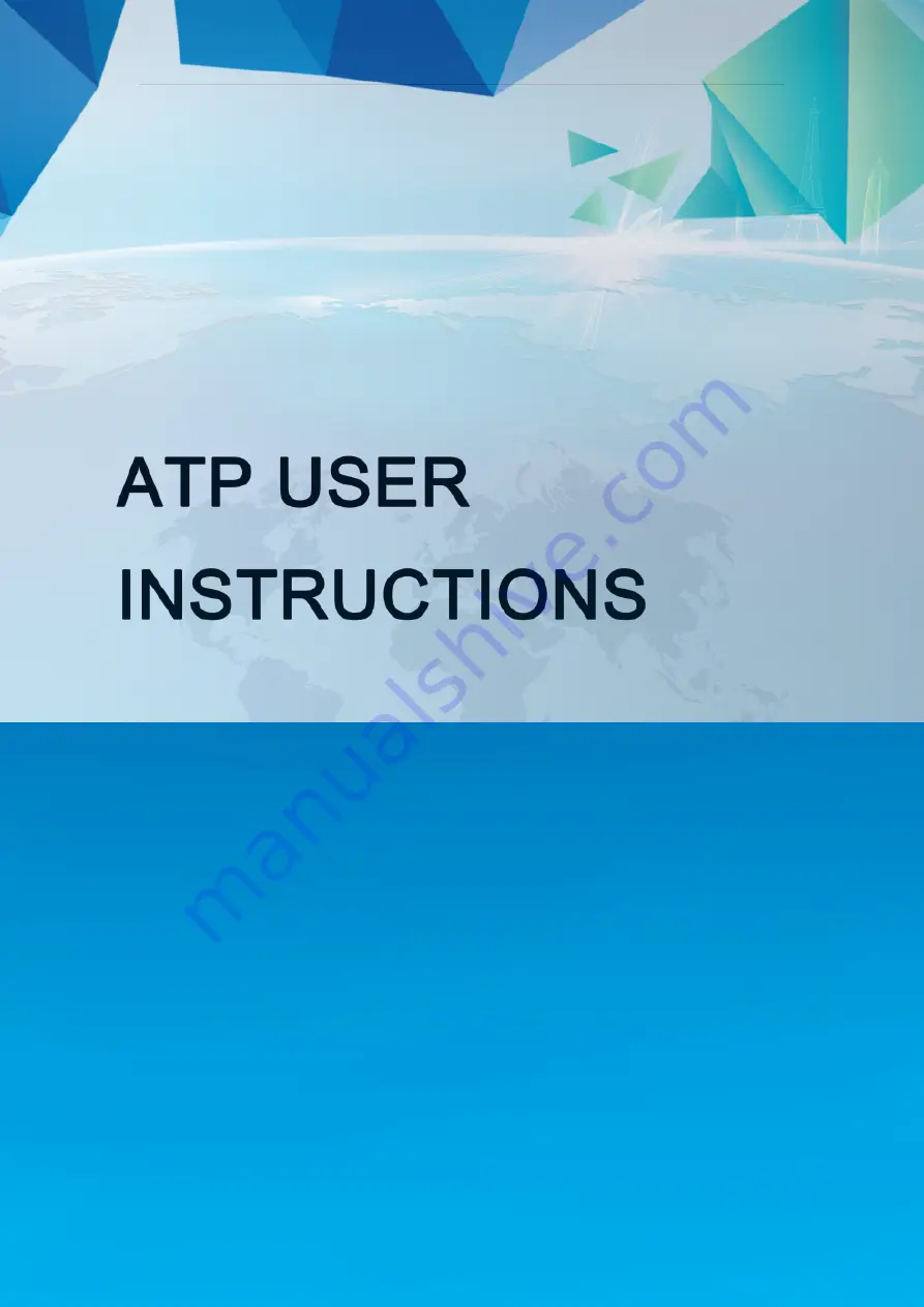 ATP Electronics LBY-420 Instructions Manual Download Page 1