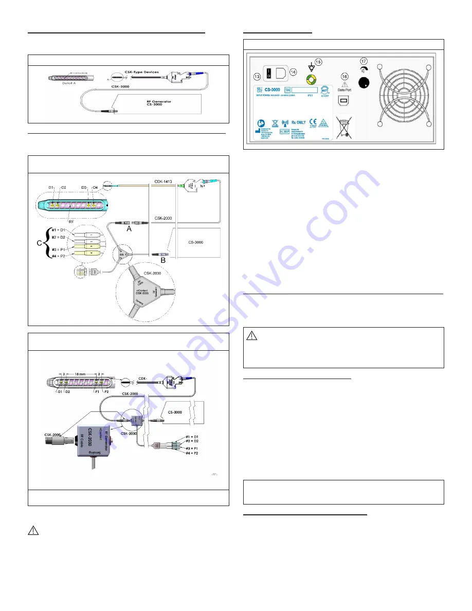 AtriCure nContact CS-3000 Operator'S Manual Download Page 8