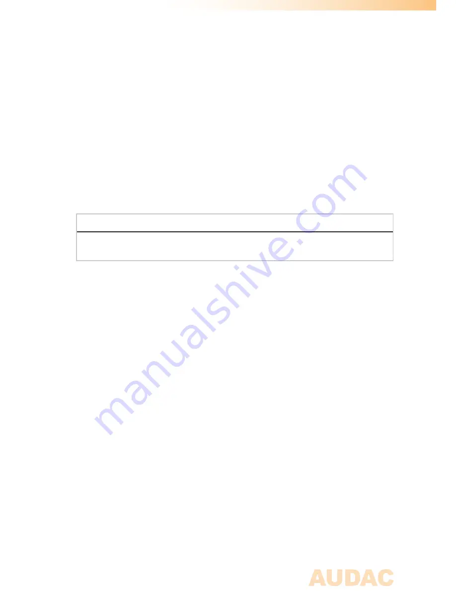 AUDAC APG20MK2 User Manual Download Page 13