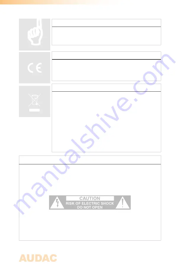 AUDAC ATU44MK2 User Manual Download Page 6