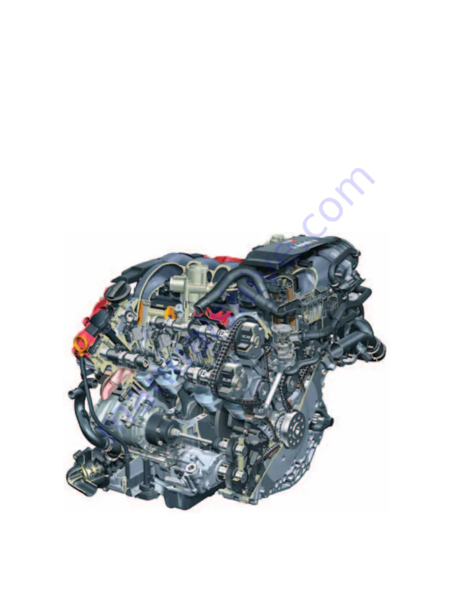 Audi 4.2-litre V8 FSI Service Training Download Page 3