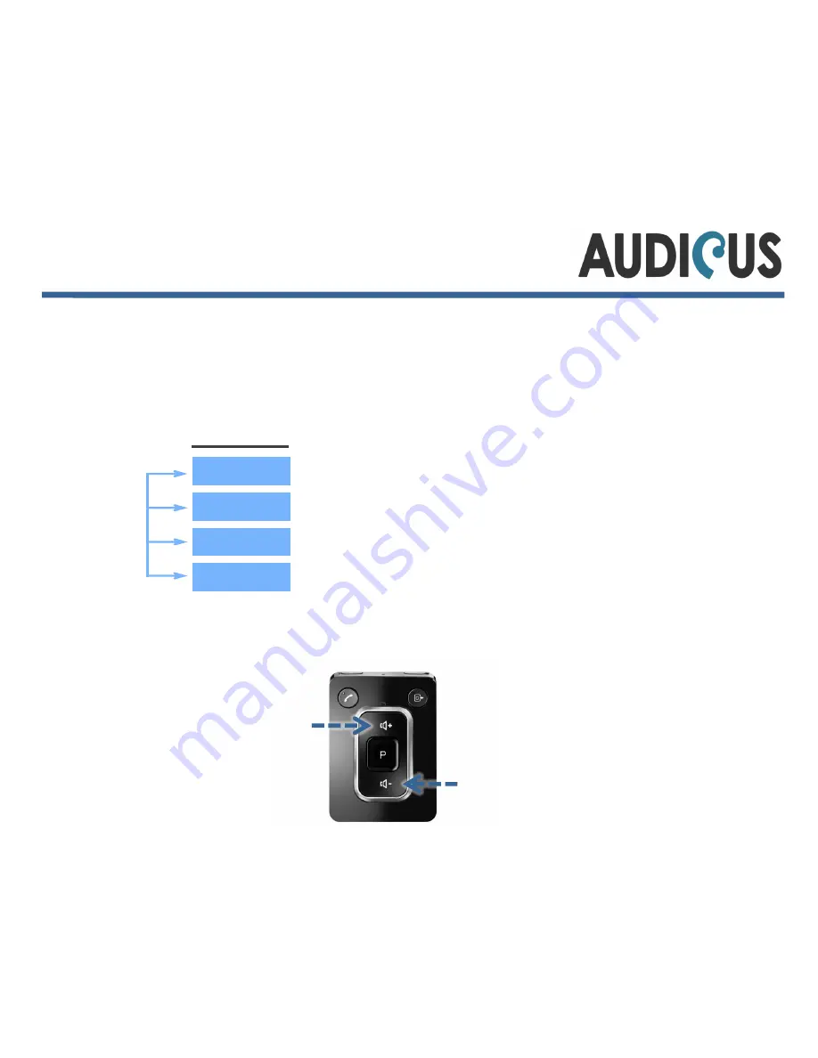 Audicus Bluetooth Remote Instruction Manual Download Page 10