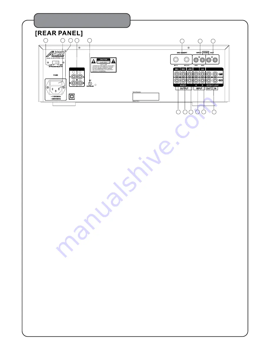 Audio 2000 AKJ7004 Скачать руководство пользователя страница 8