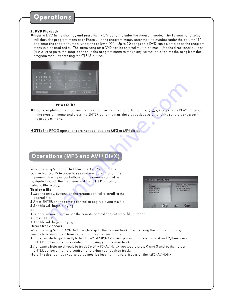 Audio 2000 AVC7505 Owner'S Manual Download Page 15