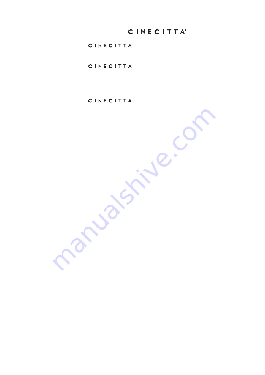 Audio Analogue Cinecitta Manual Download Page 5