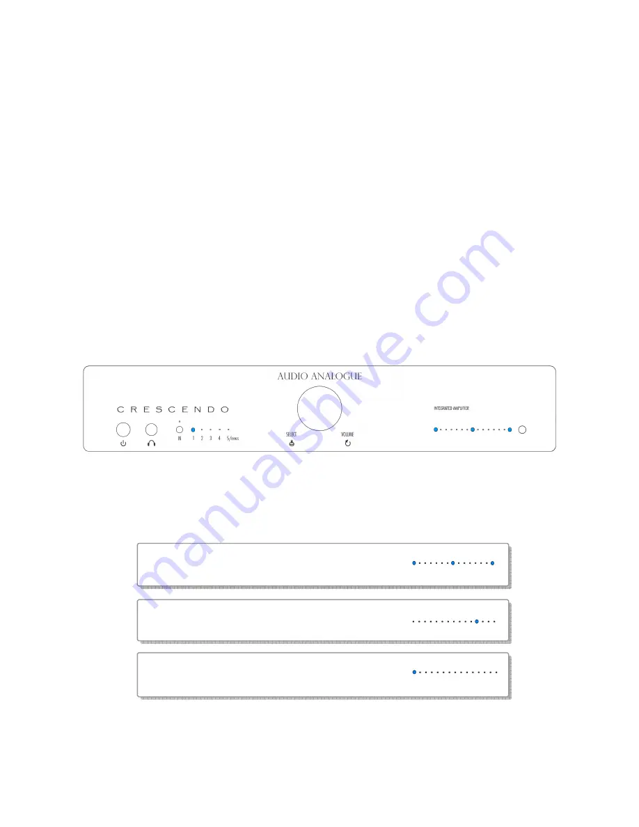 Audio Analogue Crescendo Owner'S Manual Download Page 13