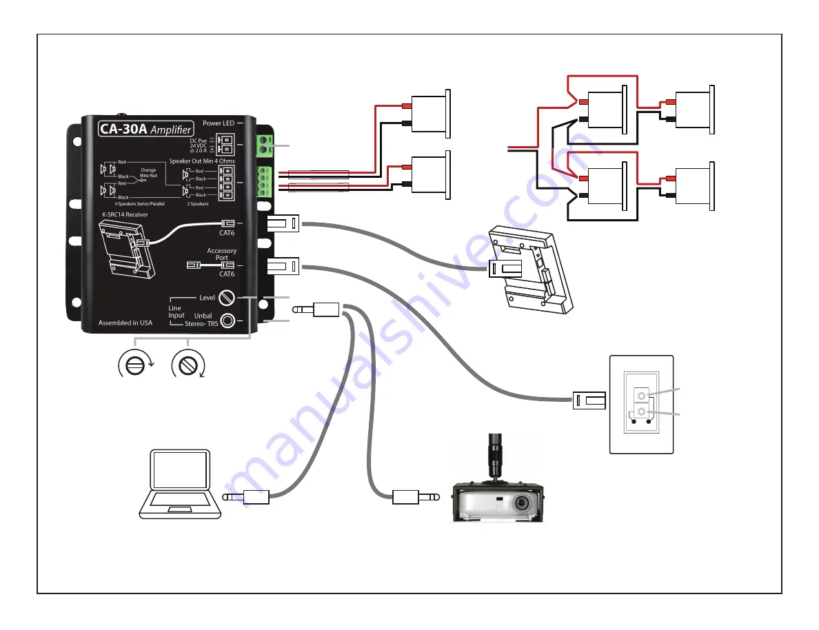 Audio enhancement CA-30A Qucik Start Manual Download Page 2