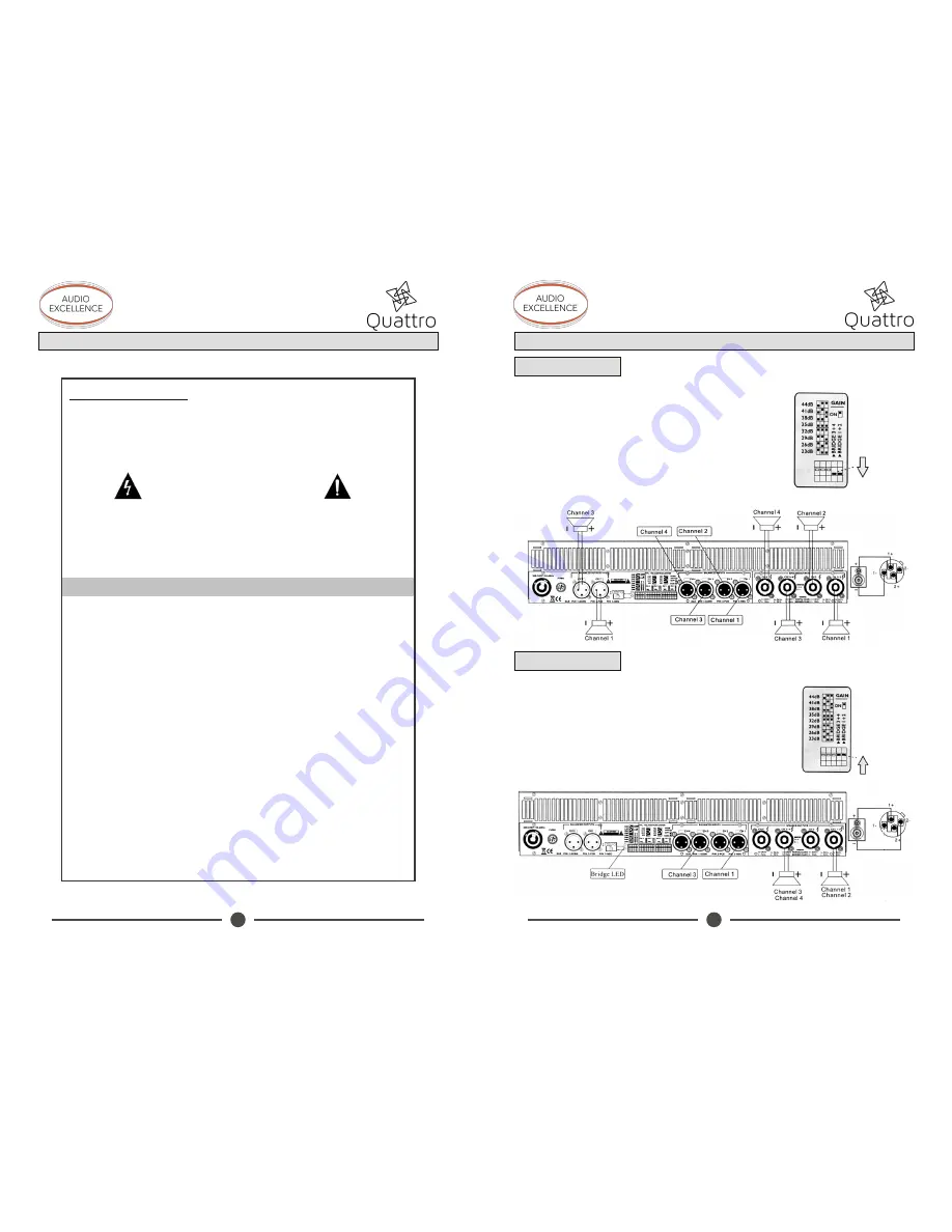 Audio Excellence Quattro 06 User Manual Download Page 3