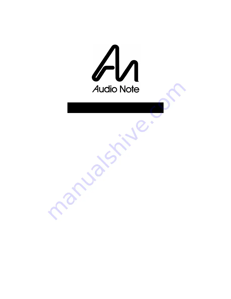 Audio Note IO LIMITED Owner'S Information Download Page 2