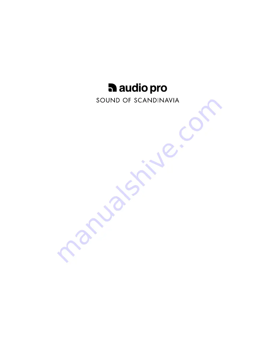 Audio Pro Living LV2 e Owner'S Manual Download Page 2