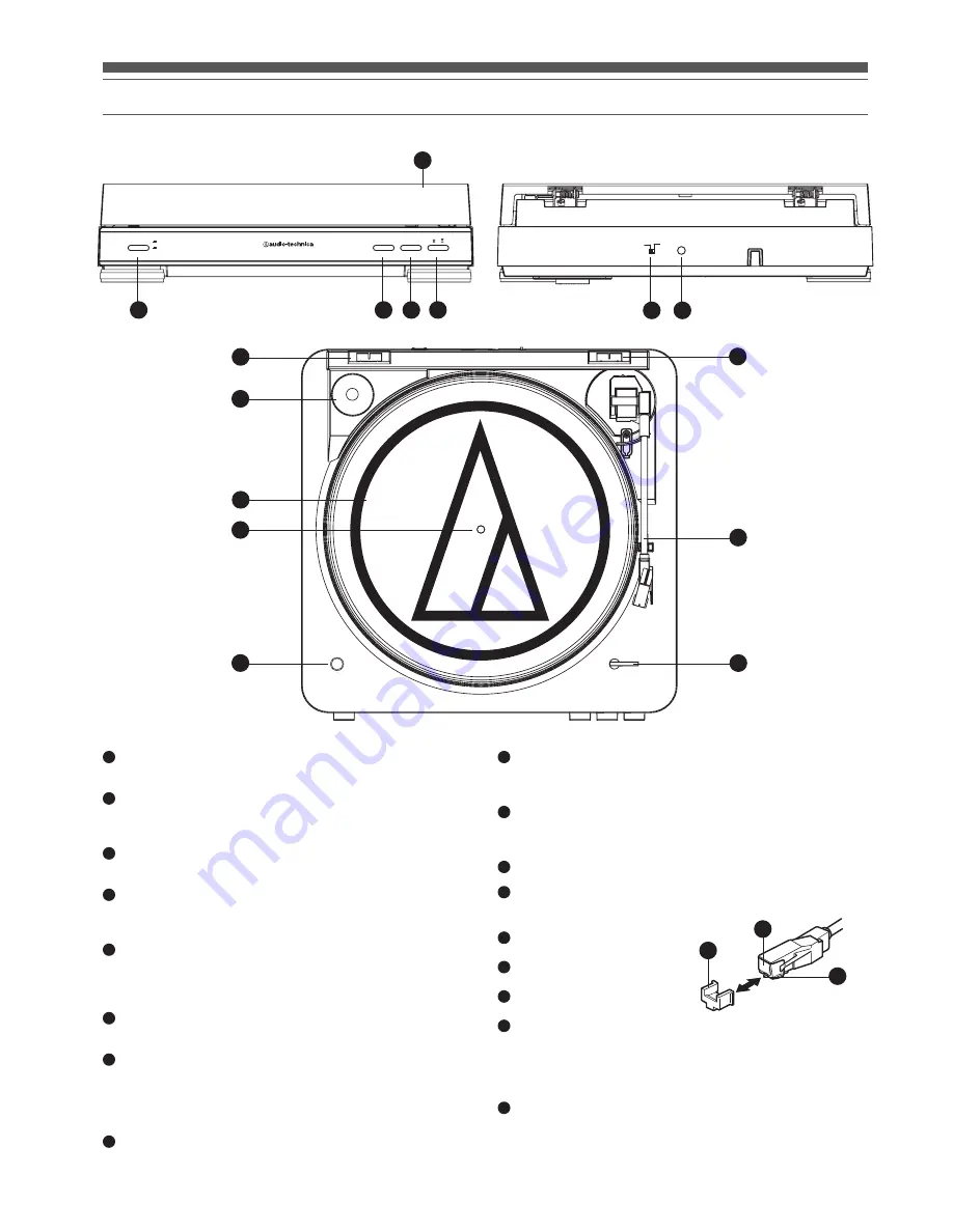 Audio Technica AT-LP60-BT Installation And Operation Manual Download Page 38