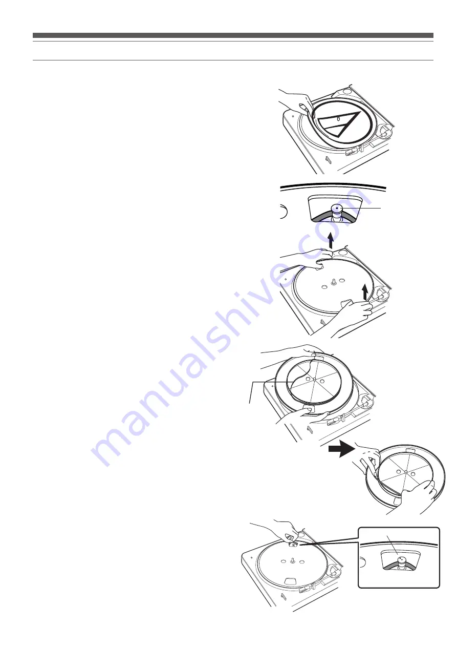 Audio Technica AT-LP60BK-BT Additional Instructions For Installation And Operation Download Page 7