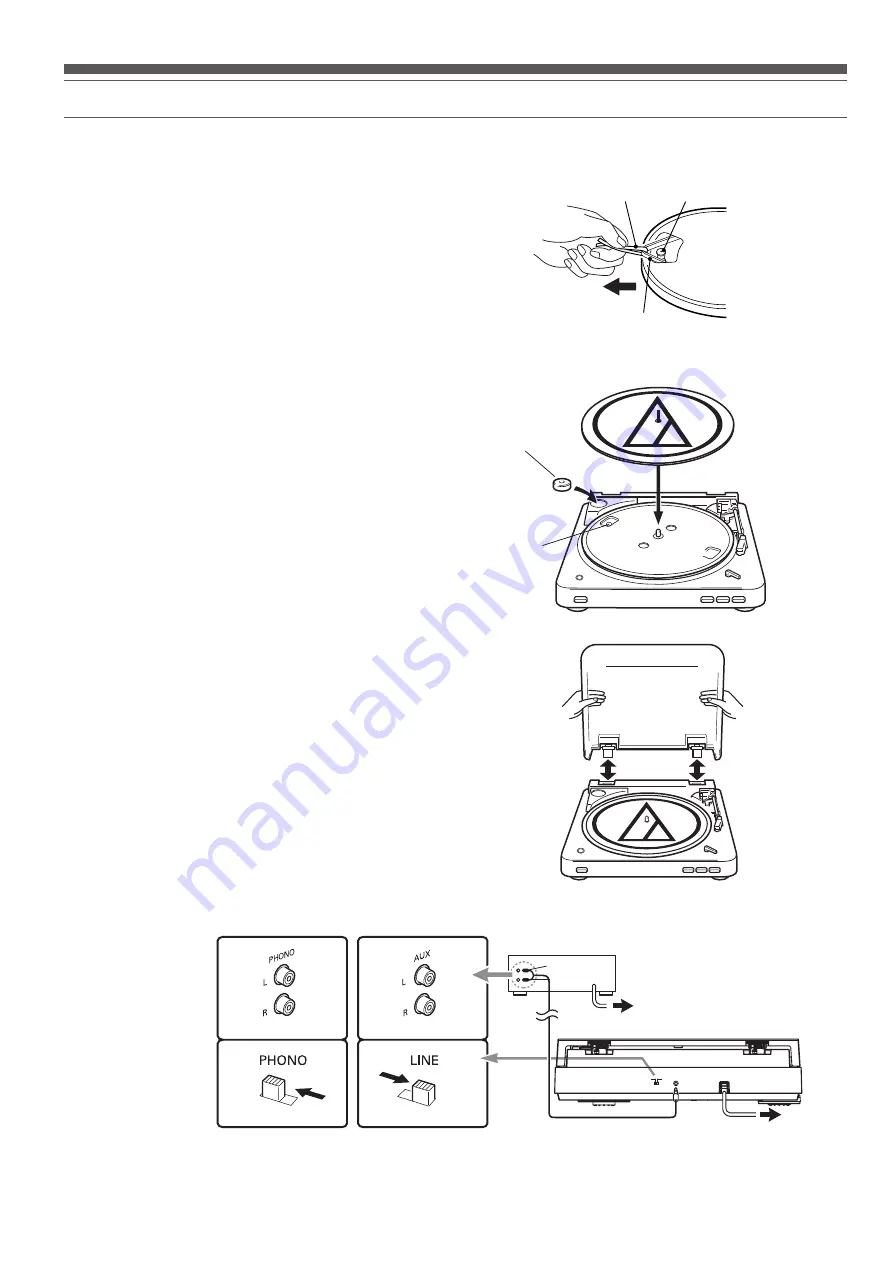 Audio Technica AT-LP60BK-BT Additional Instructions For Installation And Operation Download Page 32