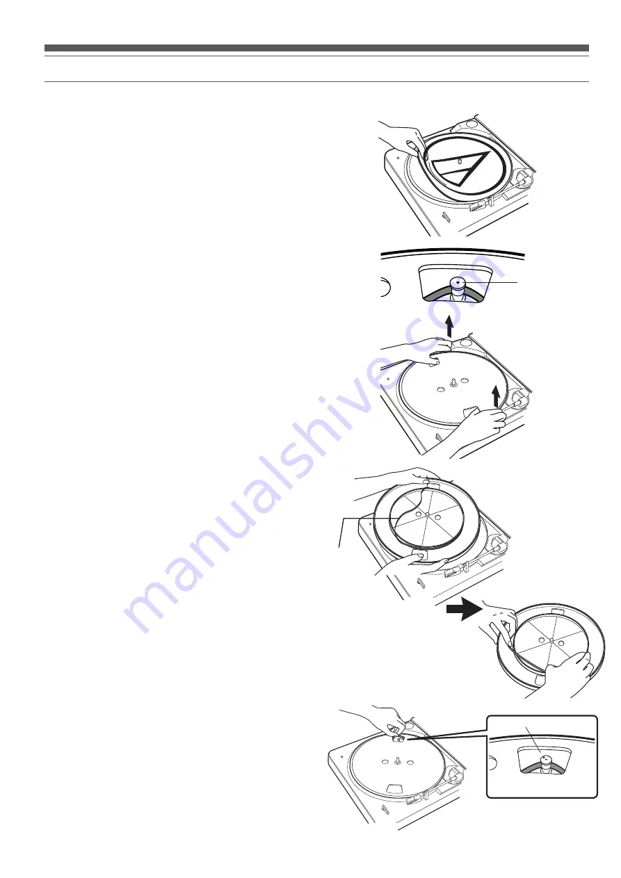 Audio Technica AT-LP60BK-BT Additional Instructions For Installation And Operation Download Page 49