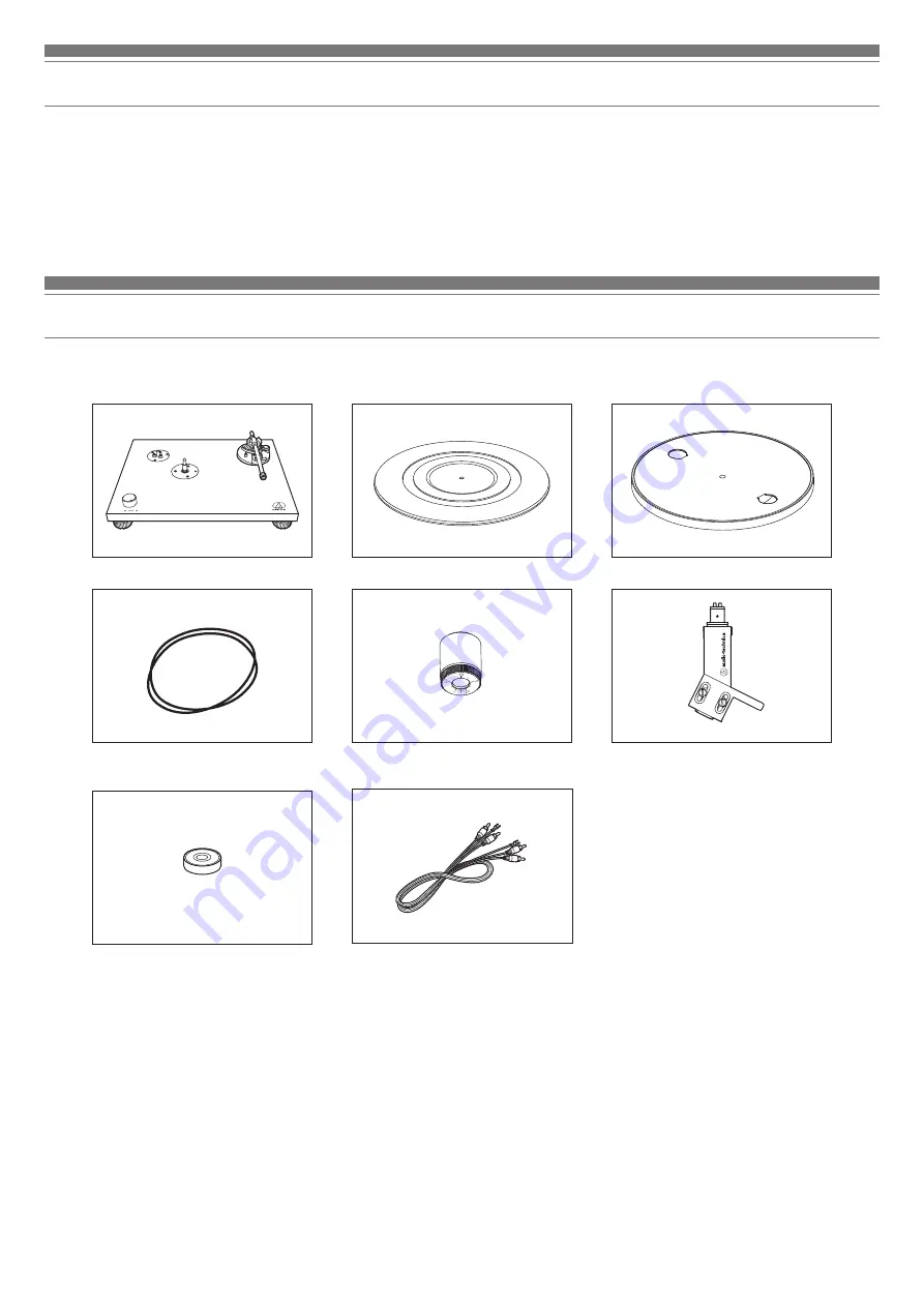 Audio Technica AT-LPW30TK Скачать руководство пользователя страница 2