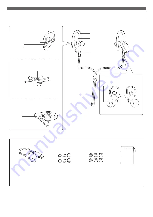 Audio Technica ATH-SPORT50BT Скачать руководство пользователя страница 6