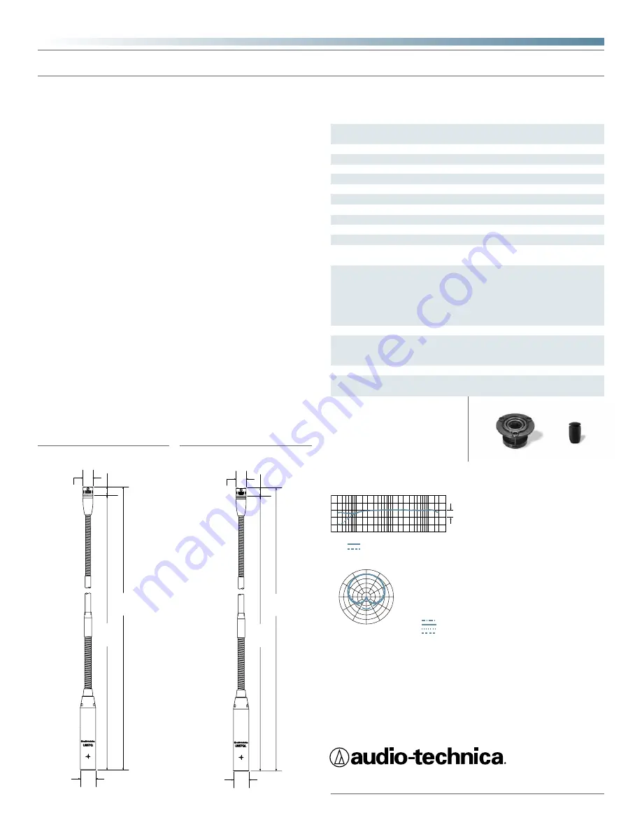 Audio Technica unipoint U857Q Скачать руководство пользователя страница 2