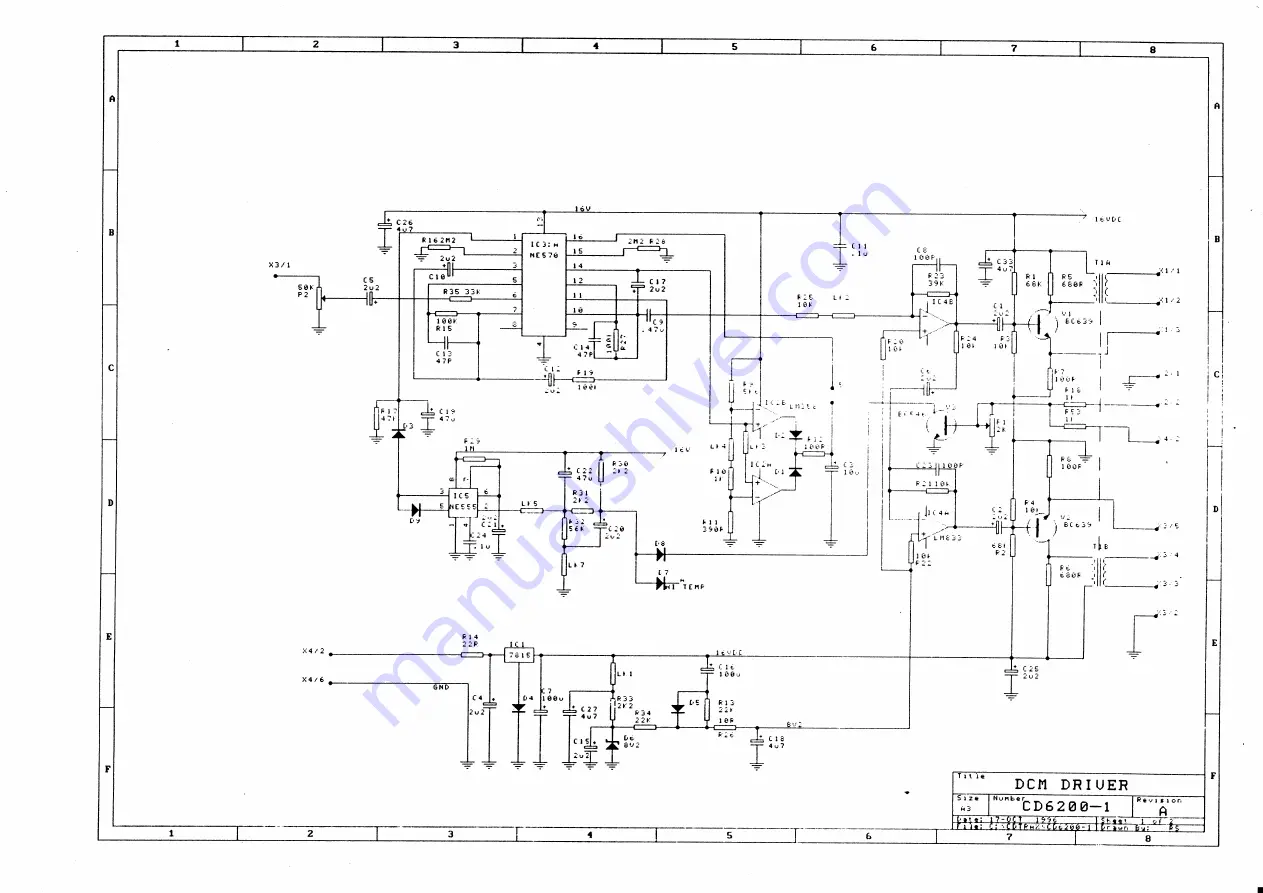 AUDIO TELEX DCM120 Скачать руководство пользователя страница 13