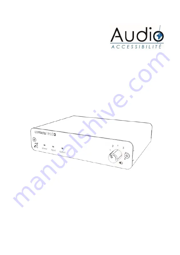 Audio DCHLD3 Installation & User Manual Download Page 1