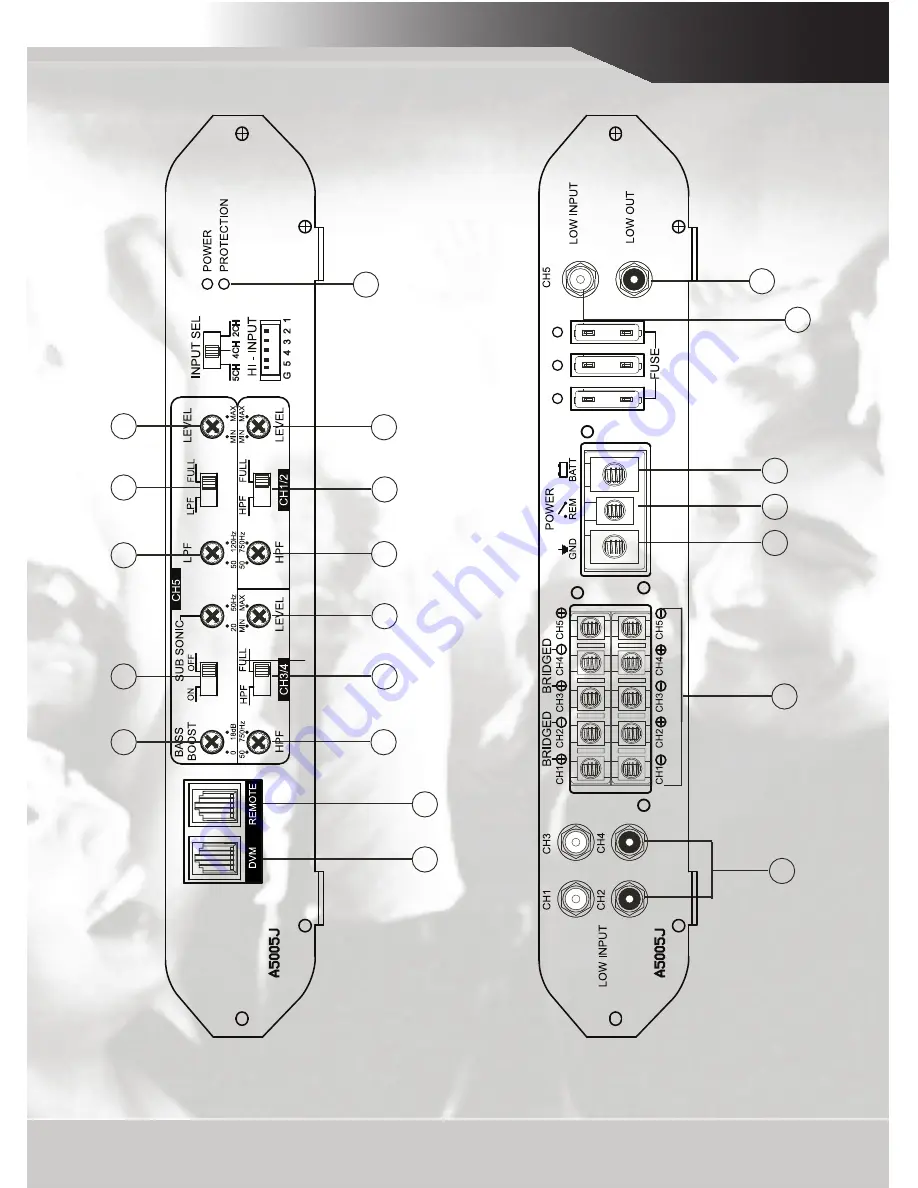 AudioBahn A16000J Скачать руководство пользователя страница 11