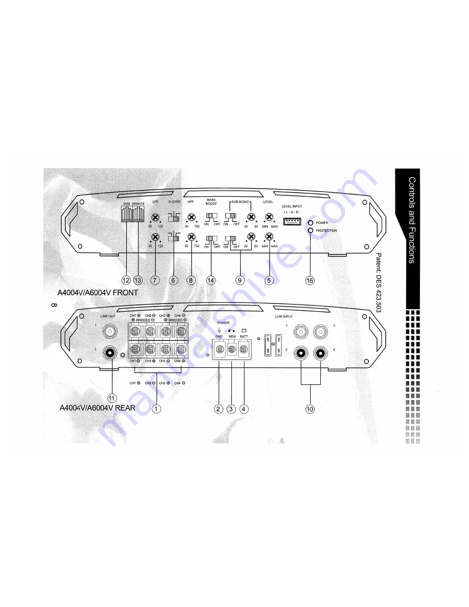 AudioBahn A16000V Скачать руководство пользователя страница 9