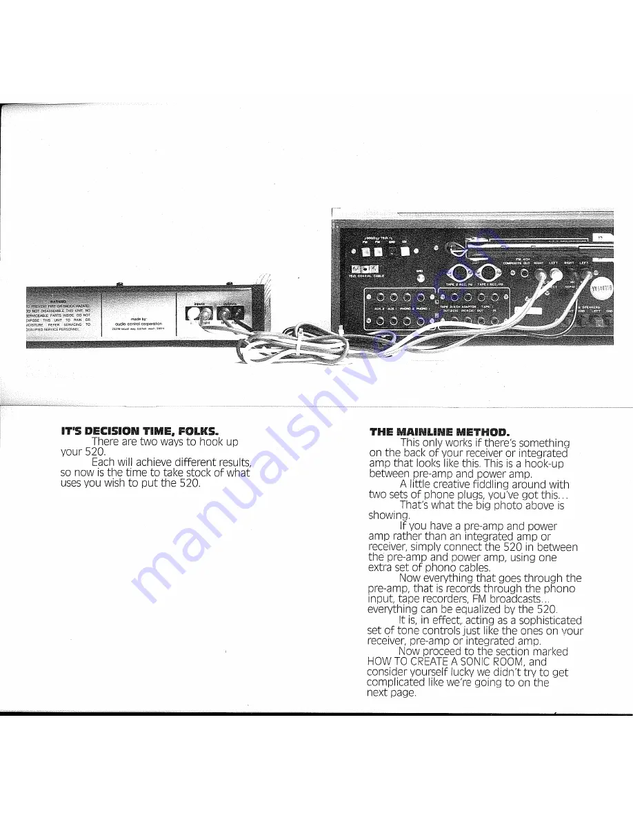 AudioControl 520 Скачать руководство пользователя страница 4