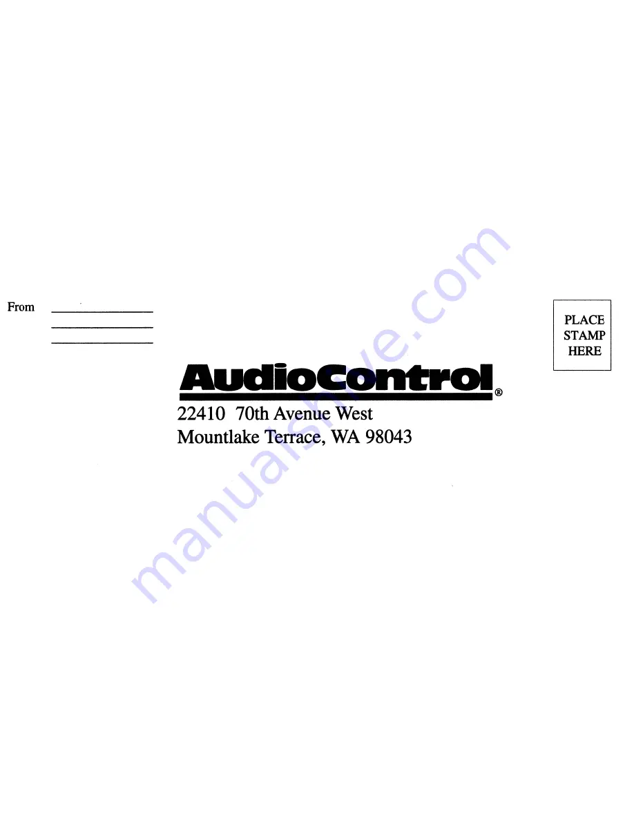 AudioControl EQS Скачать руководство пользователя страница 23