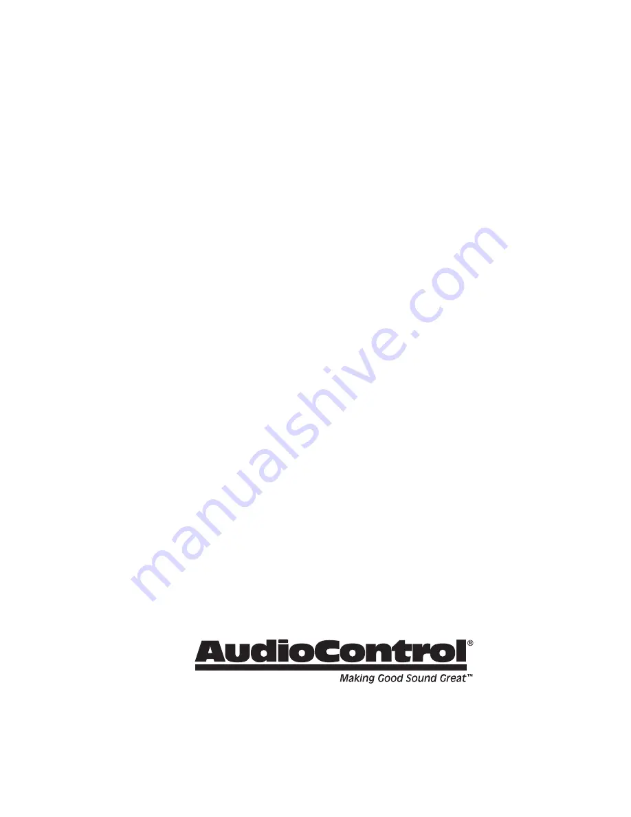 AudioControl MAESTRO X-7 Скачать руководство пользователя страница 49