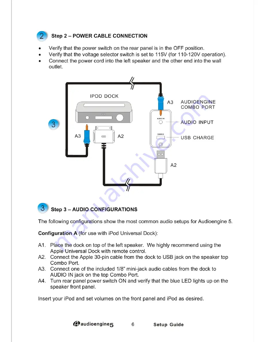 AudioEngine A5 Setup Manual Download Page 8