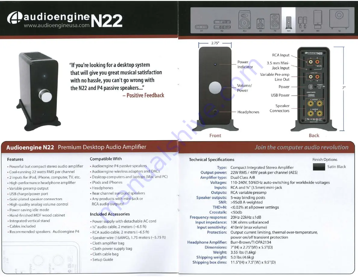 AudioEngine D2 Setup Manual Download Page 21