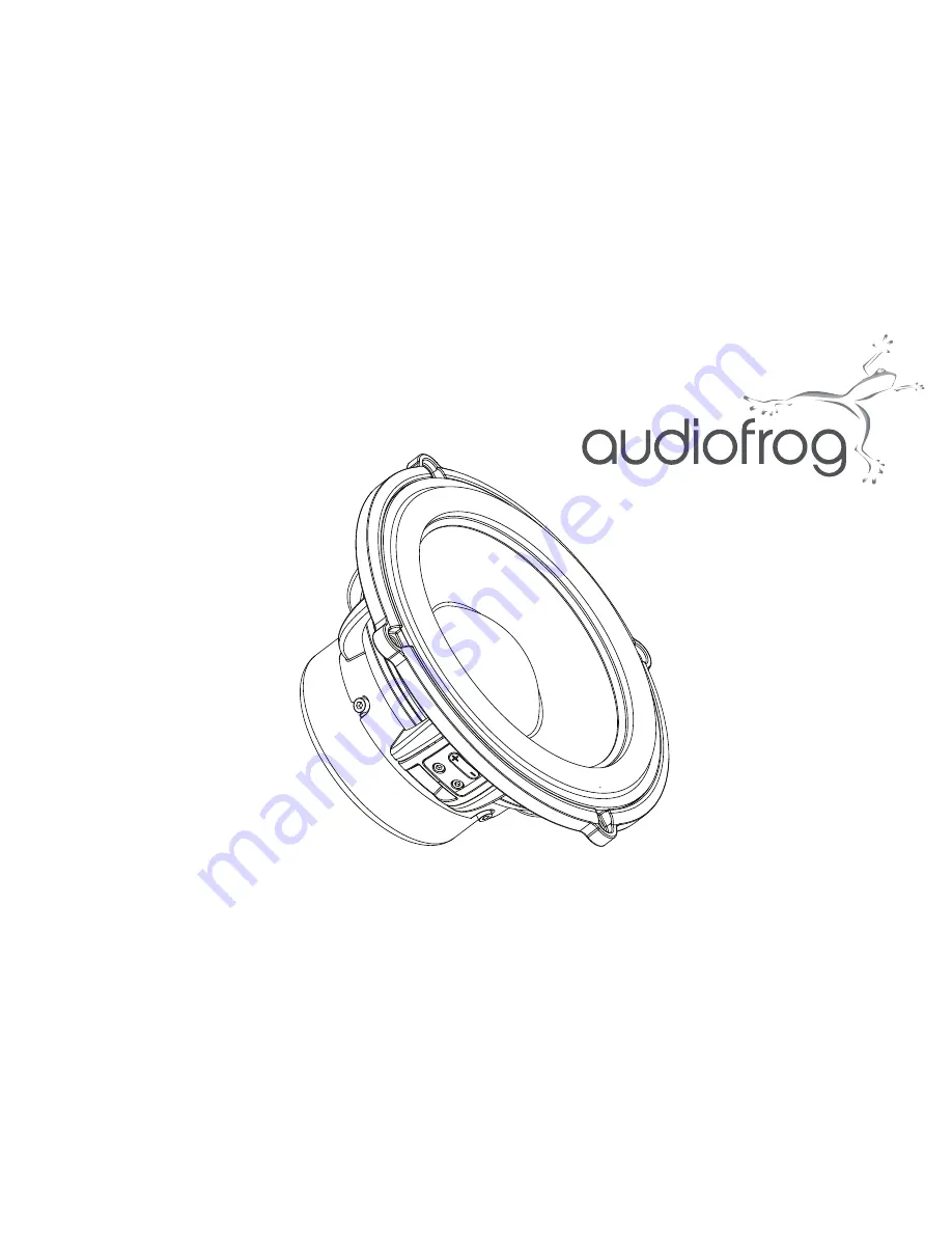 Audiofrog GB25 Instruction Manual Download Page 1