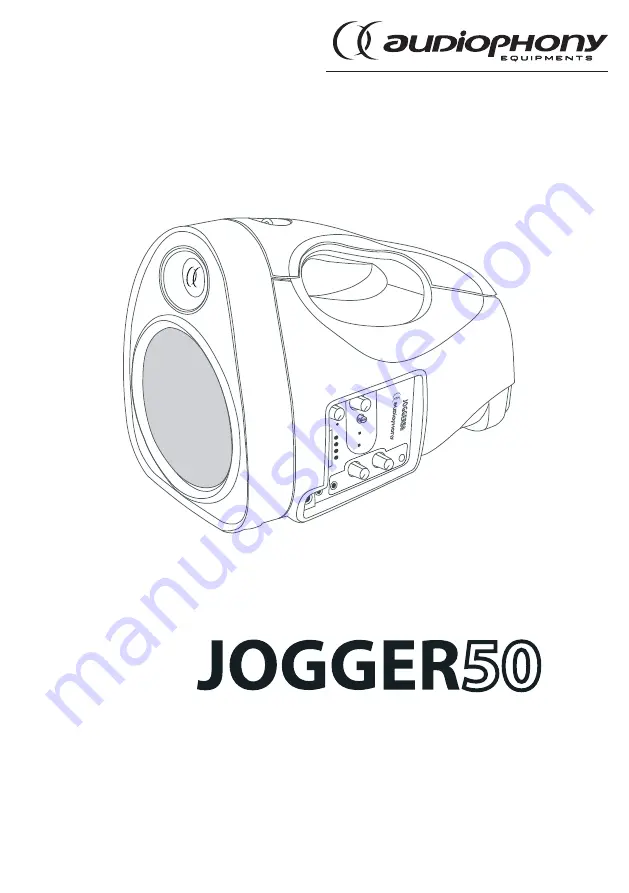 audiophony JOGGER 50 Скачать руководство пользователя страница 1