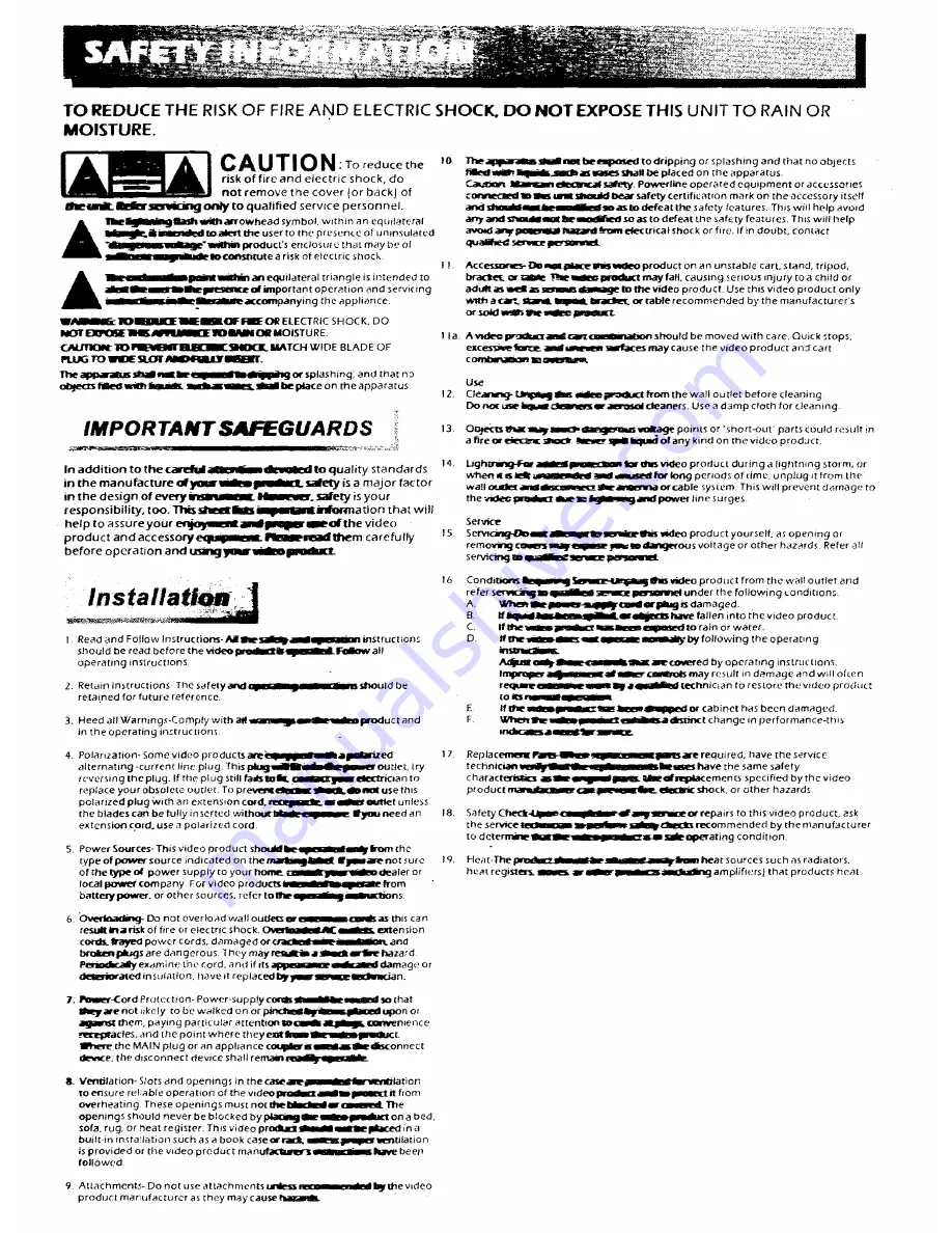 AudioSonic HDT909 Owner'S Manual Download Page 2