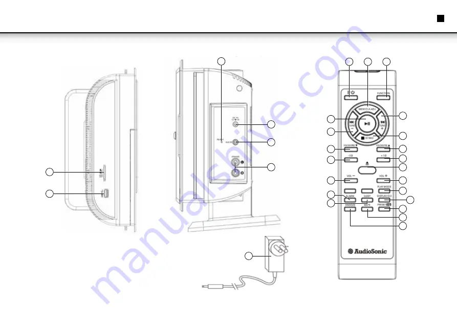 AudioSonic TXCD-1536 Instruction Manual Download Page 7