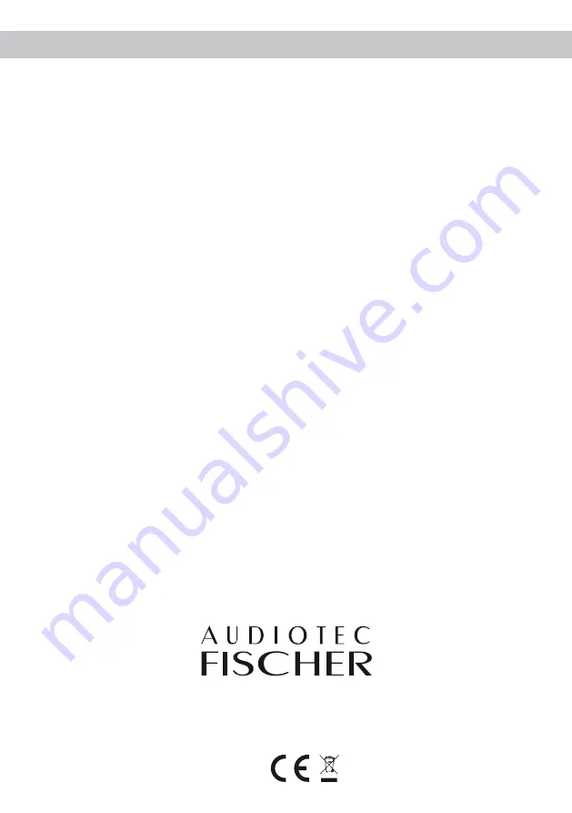 Audiotec Fischer Match M 5DSP MK2 micro Manual Download Page 32