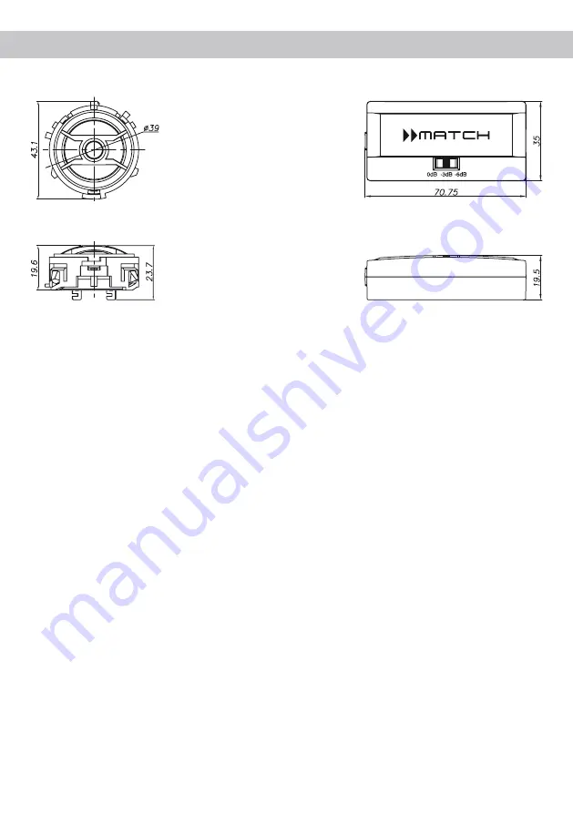 Audiotec Fischer Match UP T1MB-FRT Manual Download Page 8